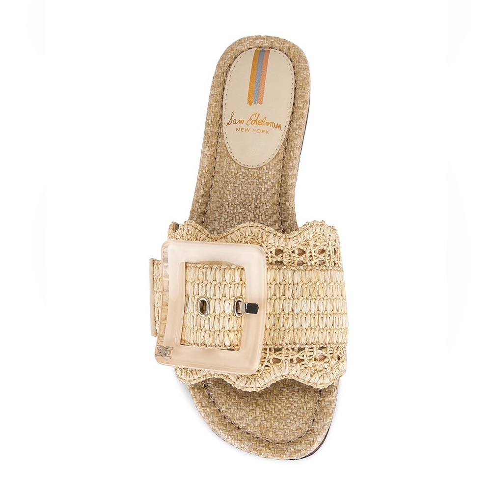 Sam Edelman Beige Woven Sandals